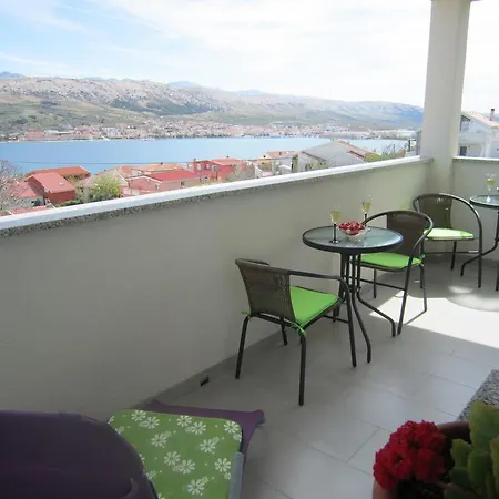 Sea View In Pag Dalmatia, Crotia 公寓 帕格